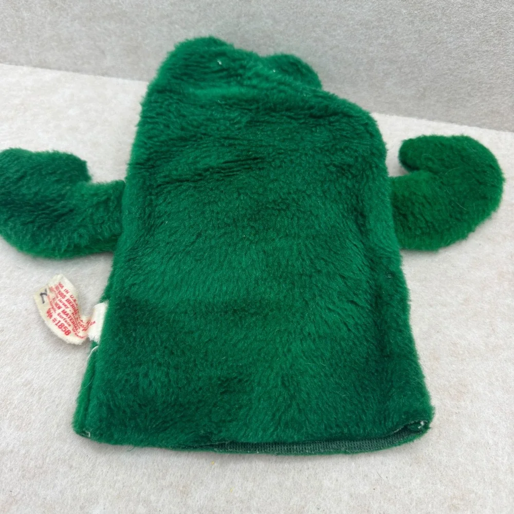 Vintage 1970s Russ Berrie Plush Hand Puppets Lot Allie Gator‎ Dog Cow Bunny 7pc